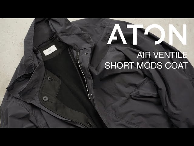 aton air ventile short mods coat Aton Air Ventile Short Mods Coat