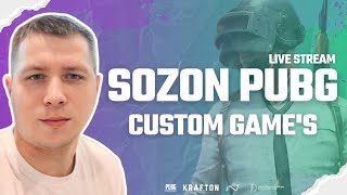 СТРИМ В PUBG MOBILE! ЛУЧШИЕ ПРИЗОВЫЕ КАСТОМКИ НА  UC 80 ЛАЙКОВ 240 UC ! ТОЛЬКО СИЛЬНЕЙШИЕ ! SozoN !