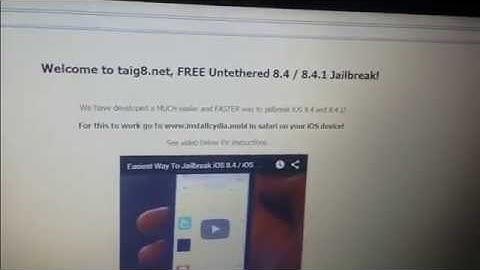 HOT! TaiG8 iOS 9.1 jailbreak tool updated!