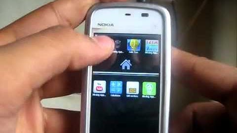 Android 2.1 Eclair (GDESK) On Nokia 5233,5230,5800,5235 Etc. Tutorial.flv