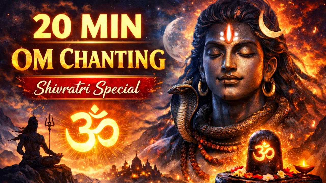 Mahashivratri Special Om Chanting | Powerful Shiva Meditation Mantra for Peace & Spiritual Awakening