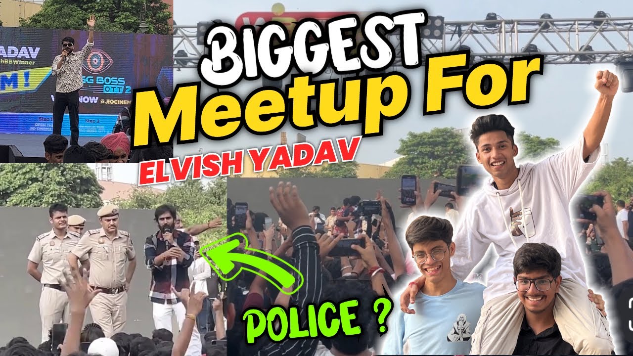 Elvish Yadav Biggest Delhi Meetup | Freakooh 