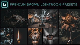Moody Brown Lightroom Presets | Dark Brown Presets for Lightroom Mobile screenshot 3