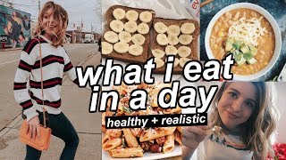 What I Eat in a Day (realistic + healthy) + My Struggles With Food