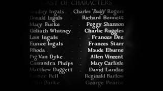 Paramount Pictures Logo (1932) (Closing) [with End Credits]
