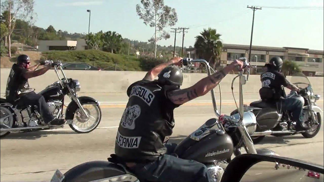 Байкеры Mongols MC