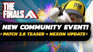 THE FINALS - HUGE Melee CHANGES | NEW Community EVENT | + Patch 2.8 Teaser