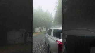 Very hard rain in Ellijay Georgia