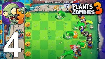 Plants vs Zombies 3 Part 4 Gameplay Walkthrough Android IOS