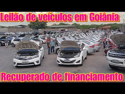 Leilão de veículos semi-novos em Goiânia! São Veículos Recuperados de financiamento