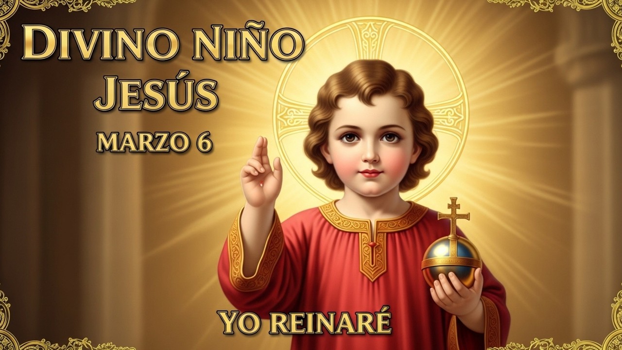 Rosario al Divino Niño Jesús: Oración de fe en Cuaresma.