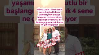 Berna Laçi̇n Tam 9 Sene Evvel Bi̇nlerce Ai̇leni̇n İçi̇nde Olduğu Heyecani Bi̇zde Yaşamiştik..