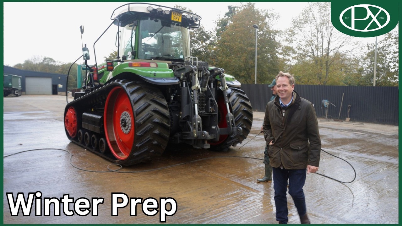 Winter Servicing Begins, and the Jobs That Keep the Farm Running