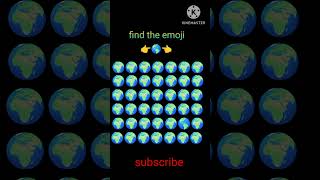 find the emoji # different emoji #Find the odd emoji out 😂 #viral#short video    #quiz