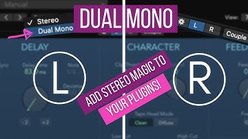 How to Use Dual Mono | What the Heck is it and Why Will it Make Your Plugins Sound Cooler?