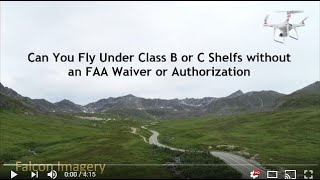 Can you Fly a Drone Under a Class C or B Airspace shelf