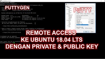 Cara Koneksi ke SSH server dengan private key pada Server Ubuntu 18.04 LTS