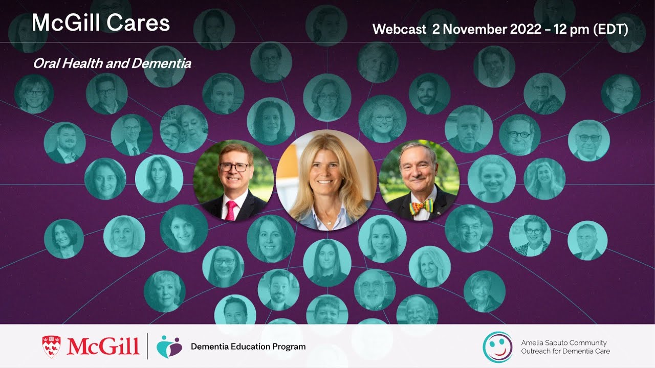 McGill Cares Oral Health and Dementia YouTube