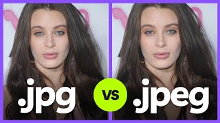 Is .jpg and .jpeg Same Or Different  | JPG vs JPEG : Which One is Better | Hindi