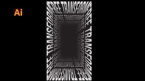 How does the Transform effect work in Adobe illustrator | step-by-step Tutorial | simple & easy #art