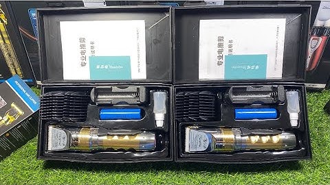 Tông Đơ Huber F10plus Siêu Ngon Giá Chỉ 350k/1 Bộ Lưỡi Sứ Cực Bền, Tặng Kèm Thêm 1 Pin 0348811507