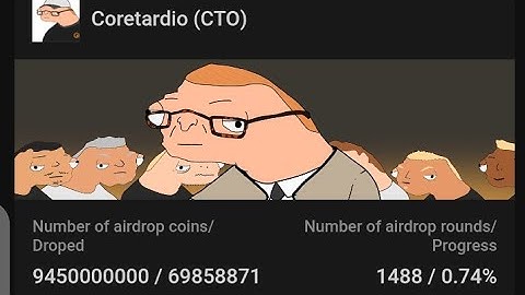 HOW TO PARTICIPATE IN THE CORETARDIO CTO AIRDROP ON SATOSHI