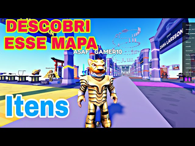 ✓[ ATUALIZADO ] ESSE MAPA REVELA TODOS OS ITENS GRÁTIS NO ROBLOX! 