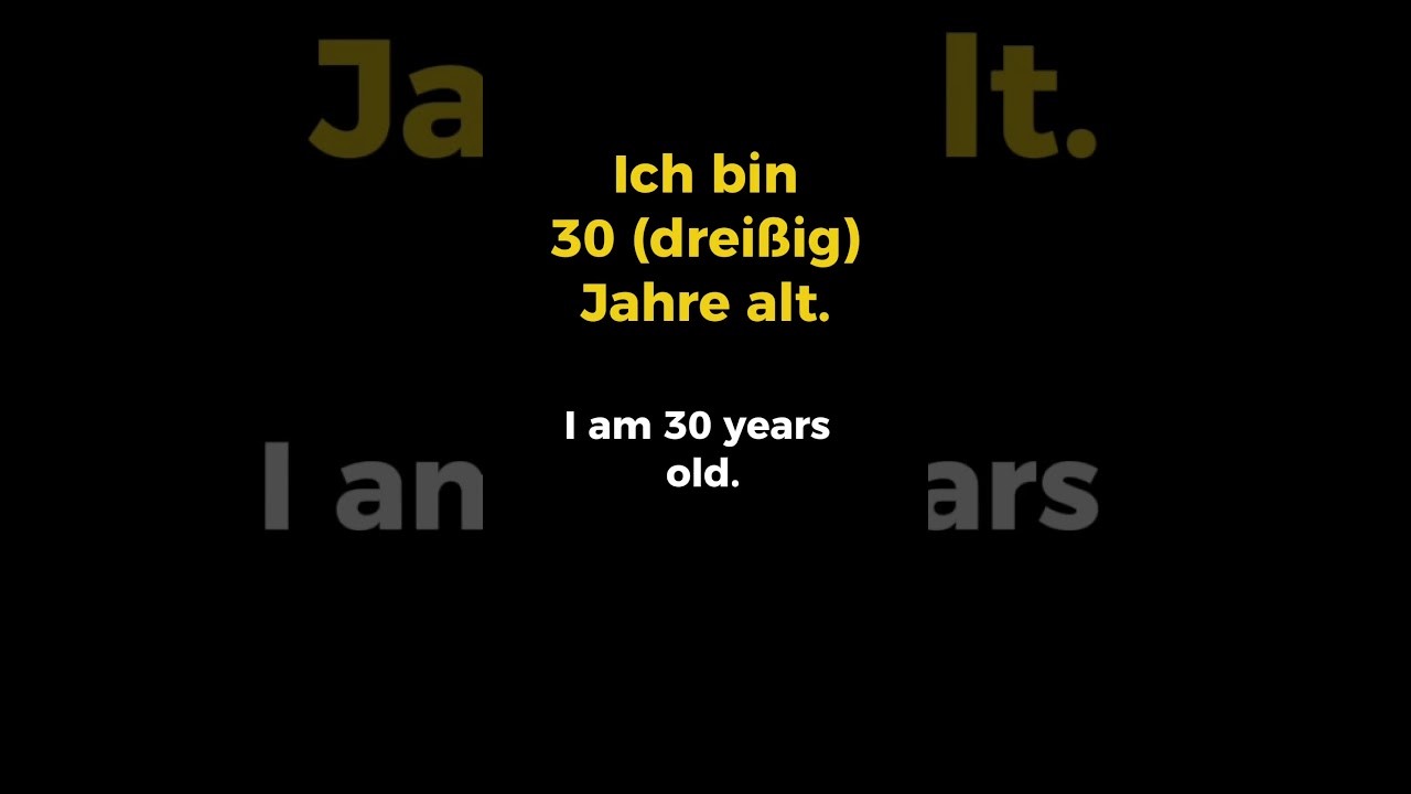 introduce in german.