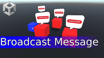 Call all children using Broadcast Message | #UnityIn60Sec