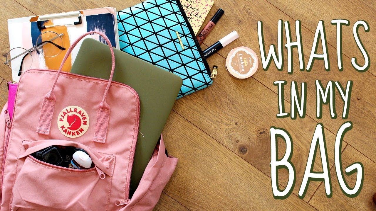 WHATS IN MY BAG?! (FALL 2017)