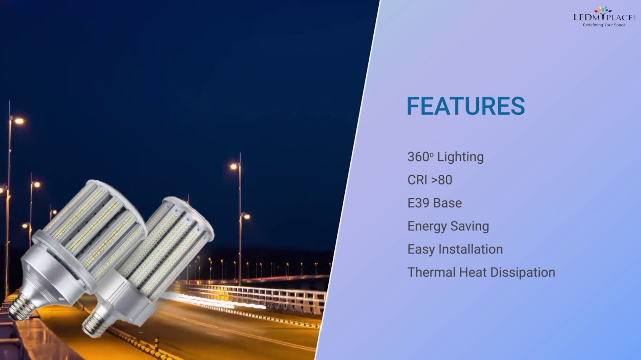 💡LED Corn Bulbs ► Available in Multiple Wattage 20W, 60W, 100W, and 125W ► LEDMyplace 💡