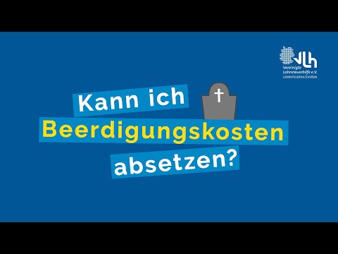 Beerdigungskosten absetzen trotz erbausschlagung