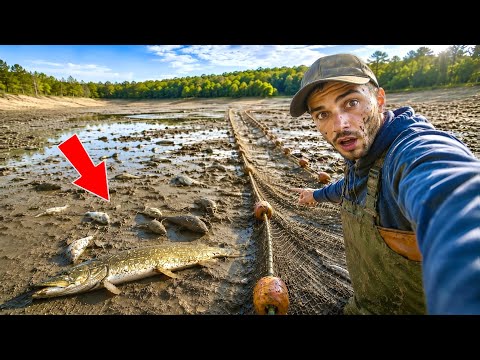 On a vidé cet étang après 20 ans … (incroyable)