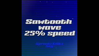 7. Sawtooth wave, 25% speed (ISGJS animated) - Sprunki Editz