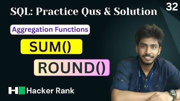 32) Weather Observation Station 2 | Hackerrank sql questions | SQL | sql tutorial | sql full course