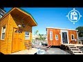 Log Cabin Themed Tiny House with Spacious Interior Log Cabin Themed Tiny House with Spacious Interior