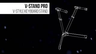 Ultimate Support Product Outlines - VS-88B V-Stand® Pro Keyboard Stand