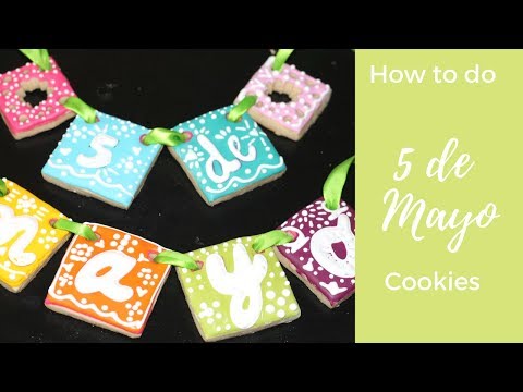 How to do 5 de Mayo cookies