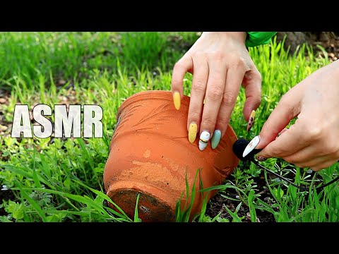 ASMR Scratching Old HOUSE on the street Tingles 100% | АСМР в старом доме НА УЛИЦЕ
