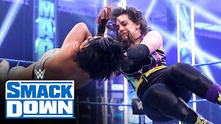 Alexa Bliss \& Nikki Cross vs. Bayley \& Sasha Banks – Tag Team Title Match: SmackDown, June 5, 2020