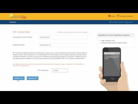 e-KYC Account opening demo for Business Partners