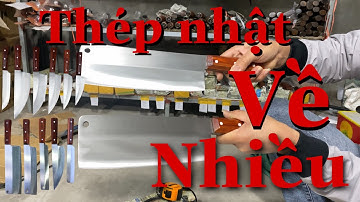 Dao thép nhật lại về nhiều tại Căn Dao Nhà Bếp #6