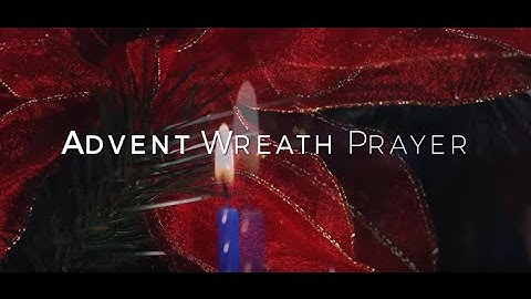 Advent Wreath Prayer HD