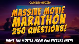 Massive Movie Marathon : Name 250 Movies From 1 Picture!