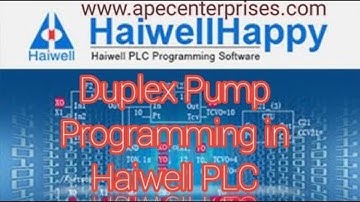 Duplex Pump Control In Haiwell PLC