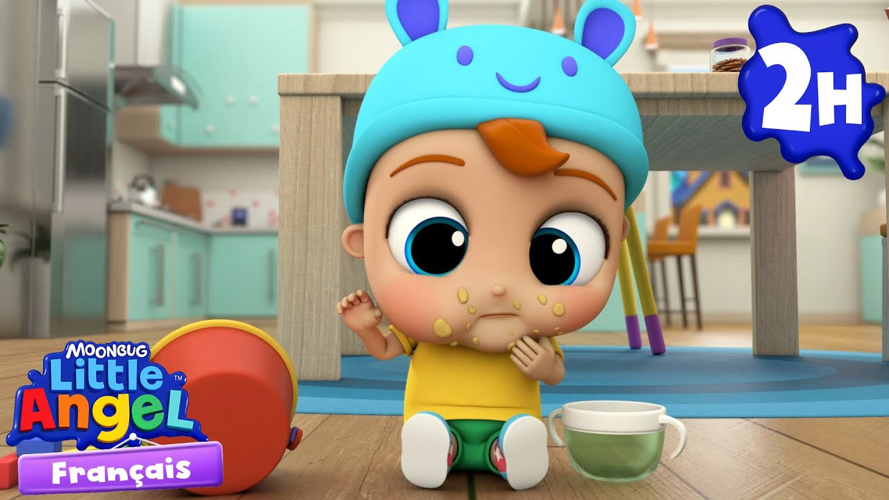 Plus de goûters, Bébé John 🍪 Apprenons à manger sainement | Little Angel