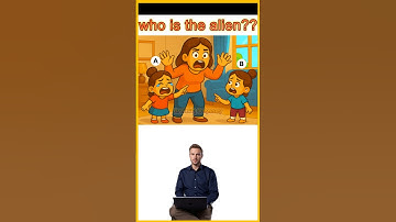 Who Is The Alien👽👽??#shorts #trending  #puzzle #brainteasers #riddle #entertainment