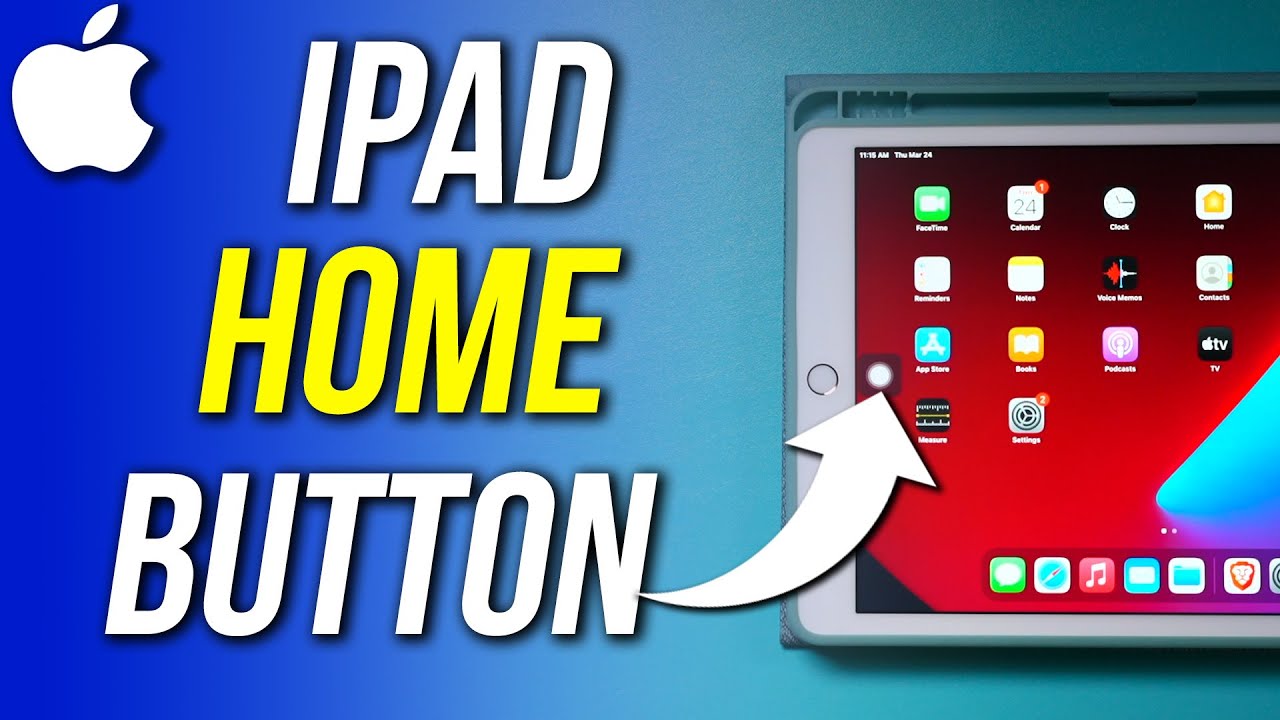 How to Get iPad Home Button on Screen (For iPad, iPad Pro, iPad Air) 