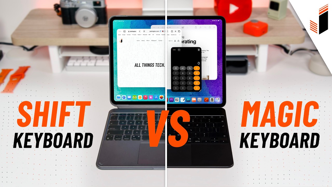 ESR Shift Keyboard vs Magic Keyboard - Feature Comparison!