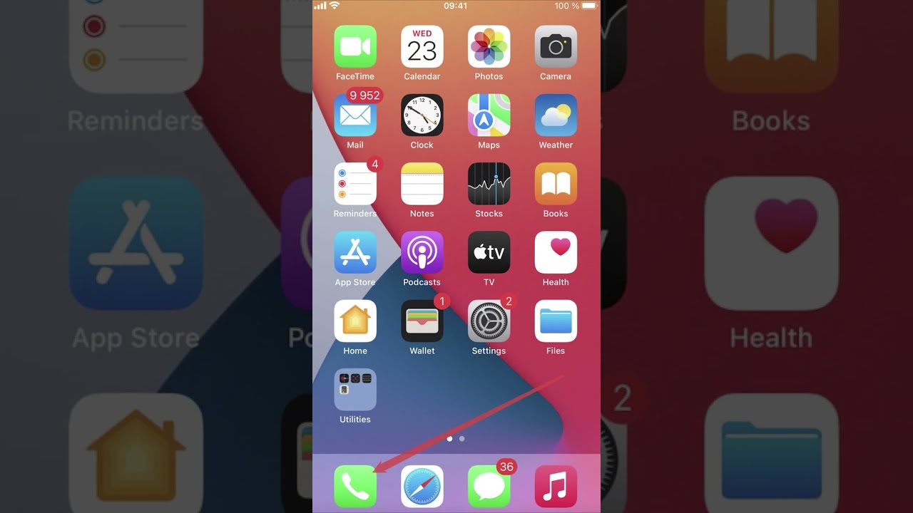 Apple IPhone Set Up Voicemail